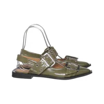 Sandaler (Grön) från Ganni Skinn