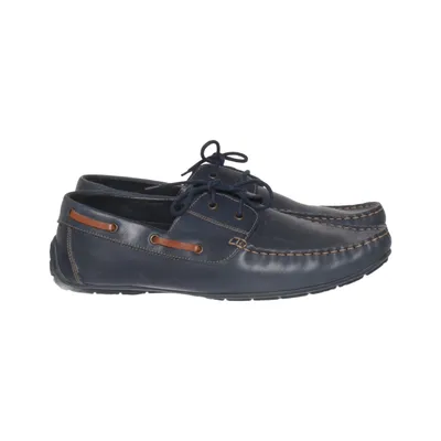 Boat shoes (Blue) from Kazar Leather