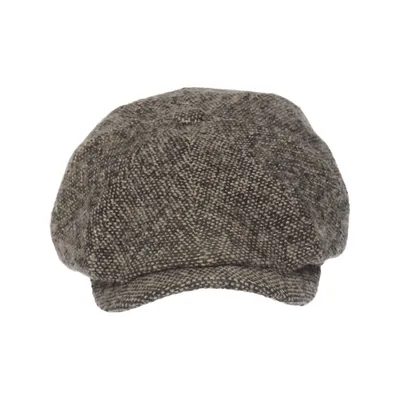 Flat cap (Brun, Sort) fra Stetson Uld