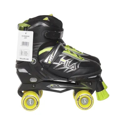 Rolschaatsen (Zwart, Geel) van Fila