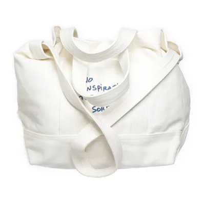 Sac en toile (Blanc) de Pull & Bear Coton