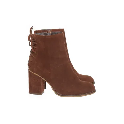 Heeled boots (Brown) from Moda