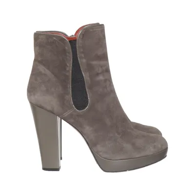 Heeled boots (Gray) from Paco Gil Leather