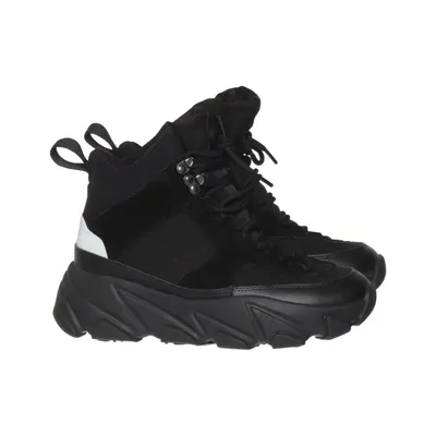 Schnürstiefel (Schwarz) von Svea Leder