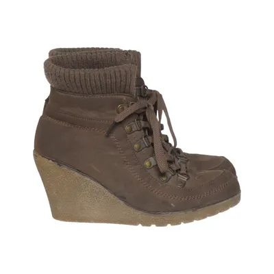 Wedges (Brown) from Claudia Ghizzani