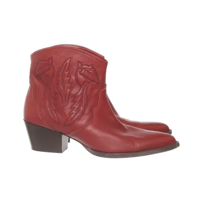 Cowboylaarzen (Rood, Bruin) van Zara Basic Collection