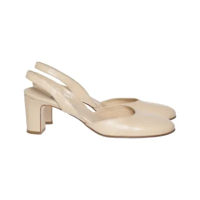 Escarpins (Beige) de Footlight Cuir