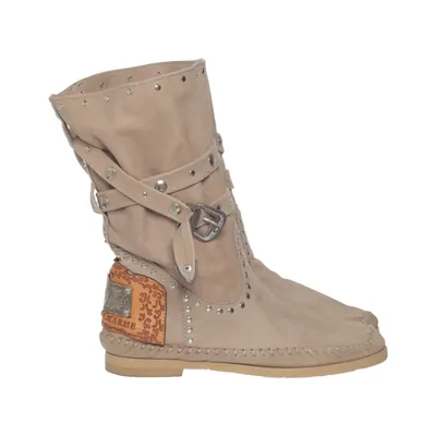 Bottines (Beige) de Karma of Charme Cuir