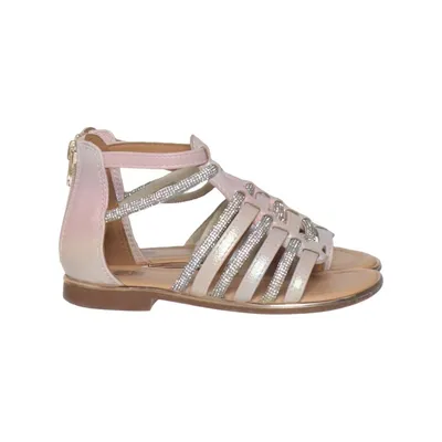 Gladiatorsandaler (Pink) fra Minitude