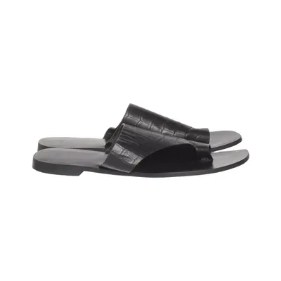 Tongs (Noir) de H&M Cuir