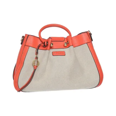 Handbag (Red, Beige) from Ted Lapidus