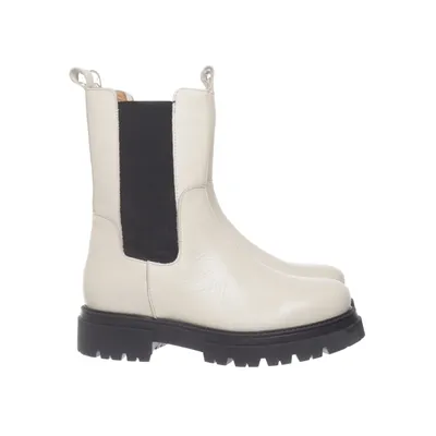 Chelsea boots (Beige) från Shoe Biz Copenhagen Skinnimitation