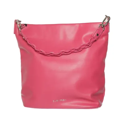 Skuldertaske (Pink) fra Suri Frey Polyester, Polyurethan