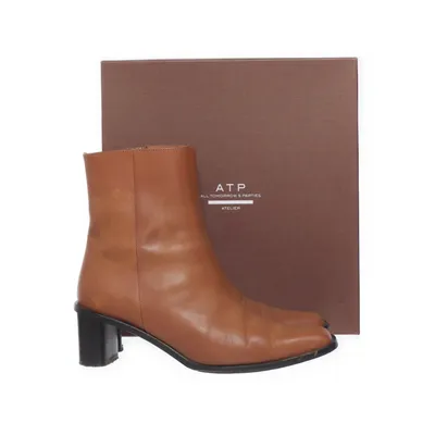 Heeled boots (Beige) from All Tomorrow's Parties Leather