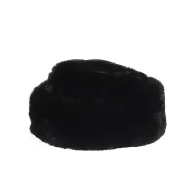 Pelshat (Sort) fra Viva Couture Polyester
