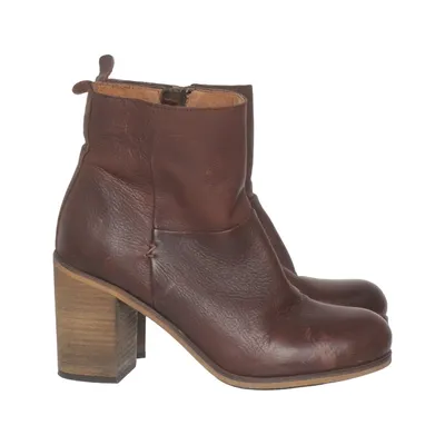 Bottes à talons (Marron) de Hub