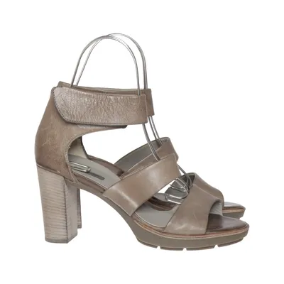 Sandaletten (Beige) van Paul Green Leer
