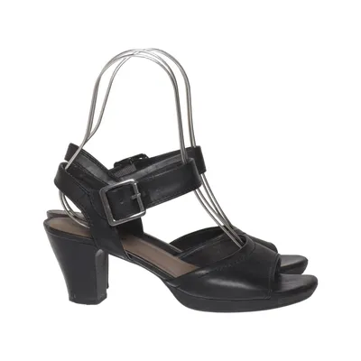 Sandales à talons hauts (Noir) de Soft Line Cuir