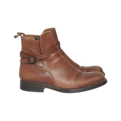 Bottines (Marron) de Alberville Cuir