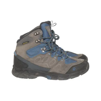 Hoge wandelschoenen (Blauw, Grijs, Zwart) van Jack Wolfskin Leer