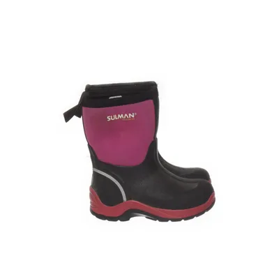 Bottes en caoutchouc (Noir, Rose) de Sulman