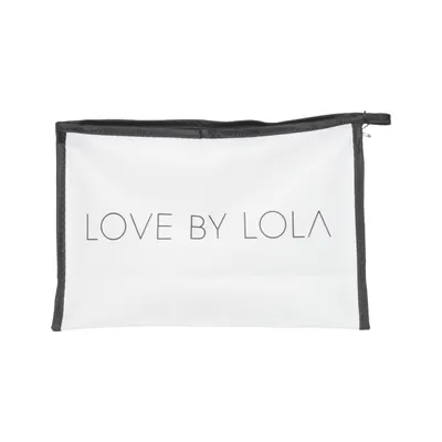 Trousse de toilette (Blanc, Noir) de Love by Lola
