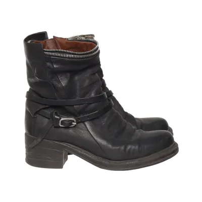 Ankle boots (Black) from A.S.98 Leather