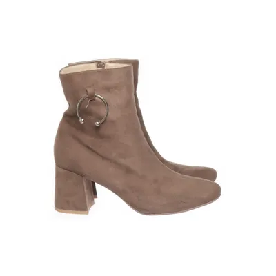 Heeled boots (Brown) from Fabs