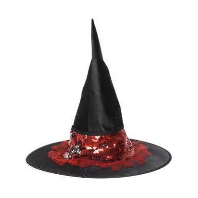 Maskeradtillbehör (Svart, Röd, Silverfärgad)