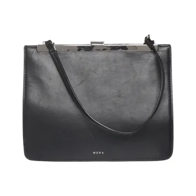 Sac à bandoulière (Noir) de WERA Coton, Cuir