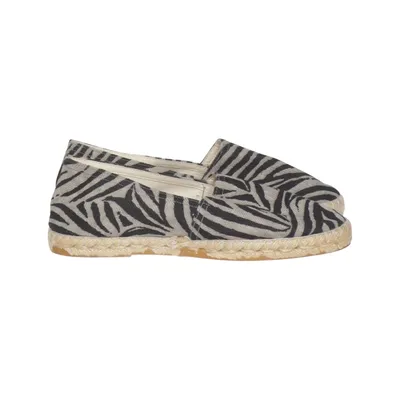 Espadrillos (Svart, Grå) från Artisanat Francais Skinn