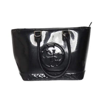 Handbag (Black) from Guess Polyester, Polyurethane