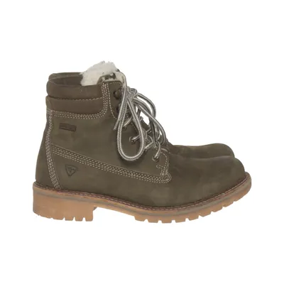 Laced boots (Green) from Tamaris Active