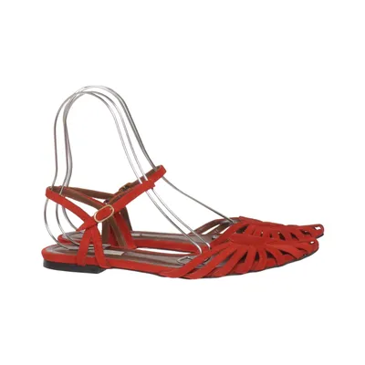 Sandals (Red) from Anonymous Copenhagen Leather