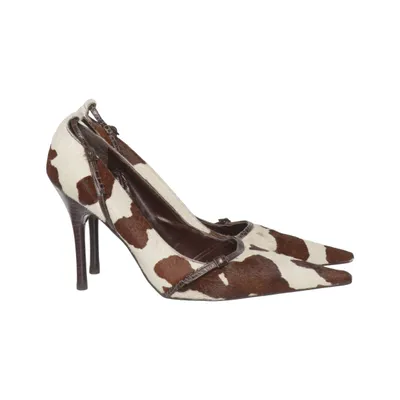 Escarpins (Marron, Blanc, Multicolore) de Dumond Cuir