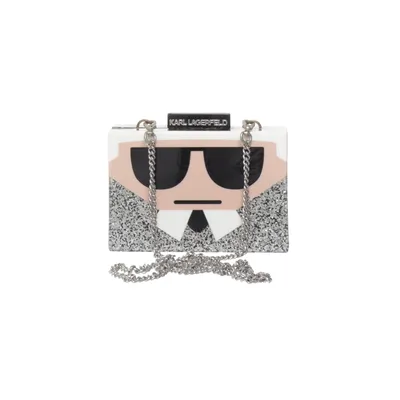 Schoudertas (Zilver) van Karl Lagerfeld