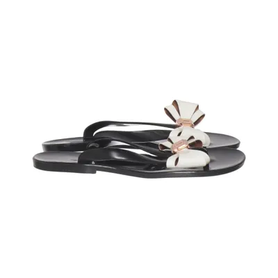 Teenslippers (Zwart, Wit) van Ted Baker Polyurethaan