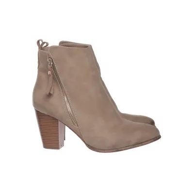 Heeled boots (Brown) from Clara Barson