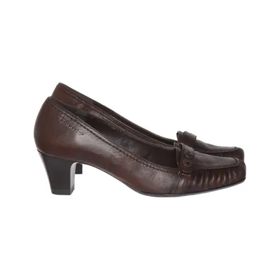 Escarpins (Marron) de Tamaris Cuir