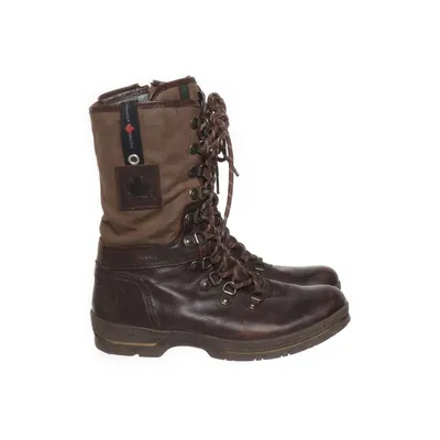 Laced boots (Brown) from Canada Snow