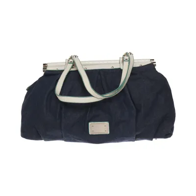 Handbag (Blue, White) from Valentino by Mario Valentino