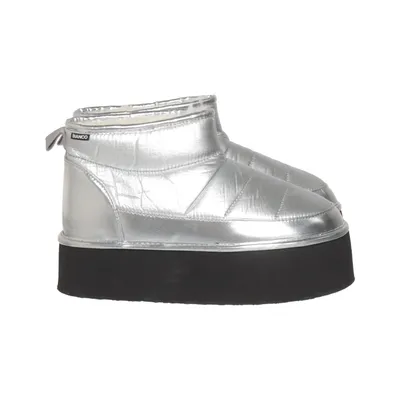 Bottines (Argent, Noir) de Bianco