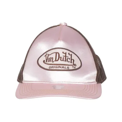 Trucker cap (Pink, Brown) from Von Dutch Cotton, Polyester