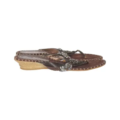 Teenslippers (Bruin) van Gino Ventori