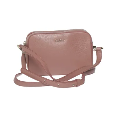 Skuldertaske (Pink) fra Hugo Boss Bomuld, Læder