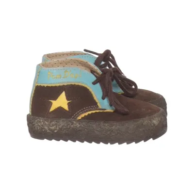 Desert boots (Brown, Blue, Yellow) from Pom d'Api Leather