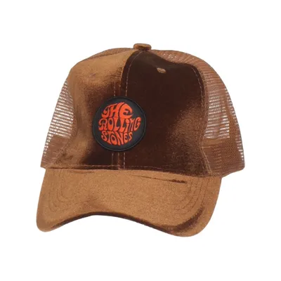 Casquette de camionneur (Marron) de The Rolling Stones Coton, Polyester