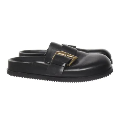 Slip-ins (Zwart) van Closet Leer