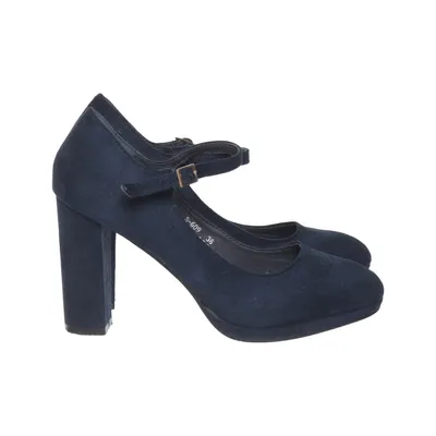 Escarpins (Bleu) de Renda