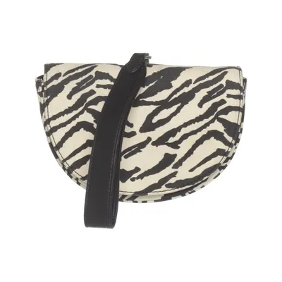 Clutch bag (Beige, Black) from Who What Wear Cotton, Polyester, Polyurethane